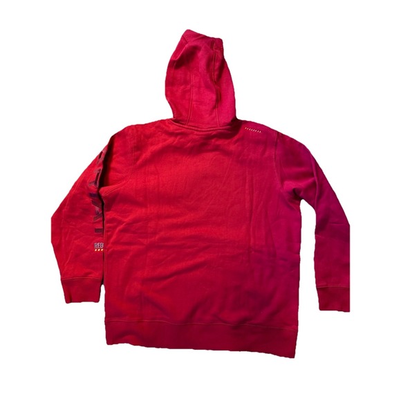 NEW Ariat Sweater Womens XL Red Rebar Workwear Pullover Hoodie Sweatshirt - Picture 4 of 7